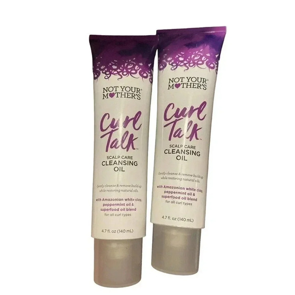Not Your Mother's 2 Pack Curl Talk Scalp Care Cleansing Oil 4.7oz All Curl Types - Picture 1 of 2
